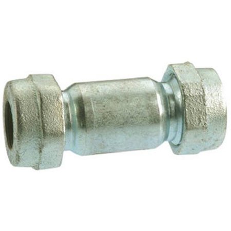 HOMESTEAD G-LCC10 Compression Galvanized Pipe Repair Coupling - 1 in. HO579583
